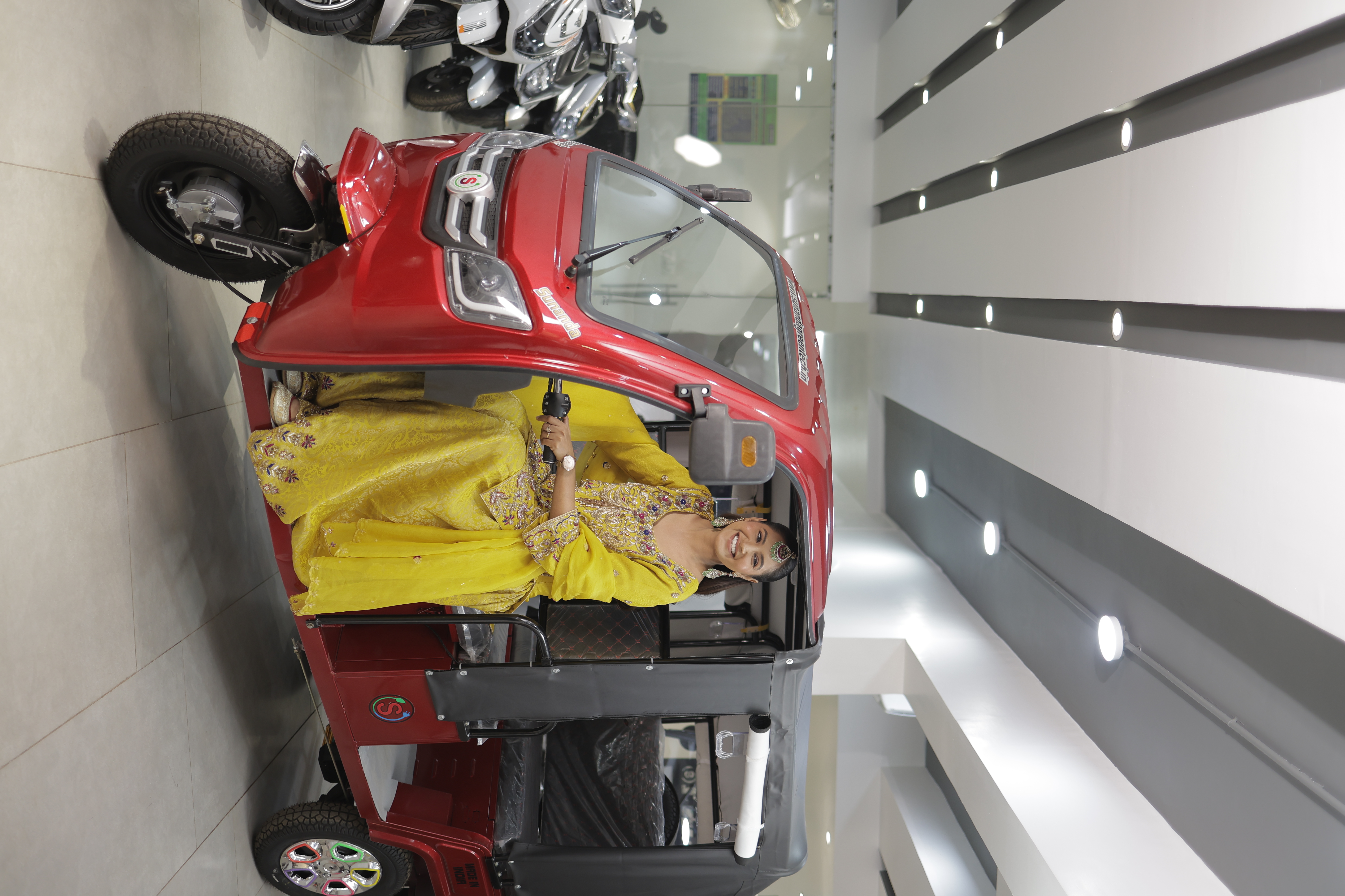 sunanda greentech showroom electric scooter legend