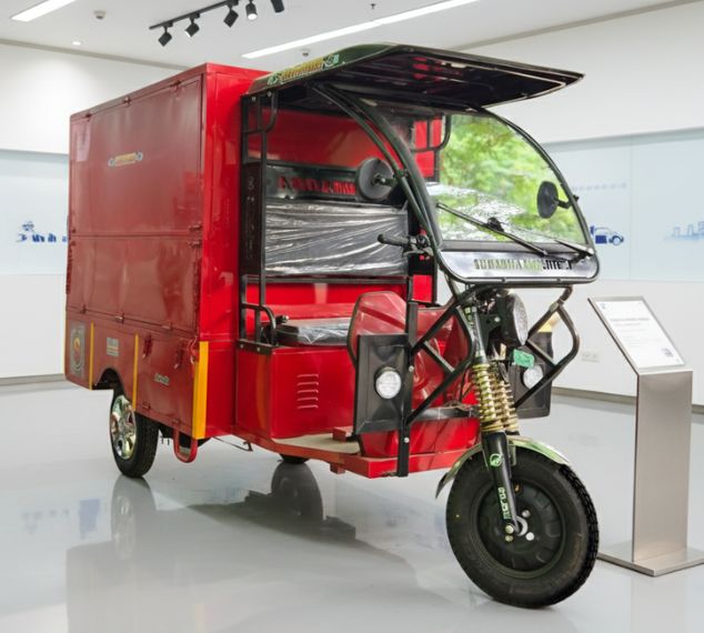 sunanda greentech showroom electric food cart